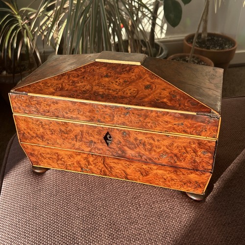 Regency tea caddy forma - tea,