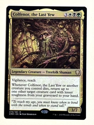 Colfenor the last yew - colfenor,,
