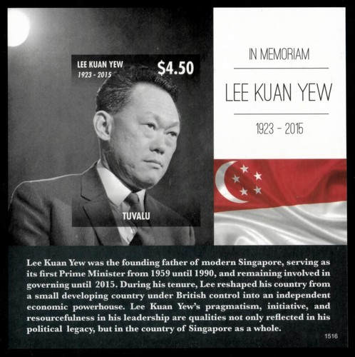 Tuvalu 2015 lee kuan yew - kuan,
