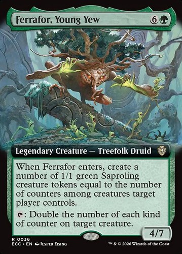 Mtg ferrafor young yew - mtg,