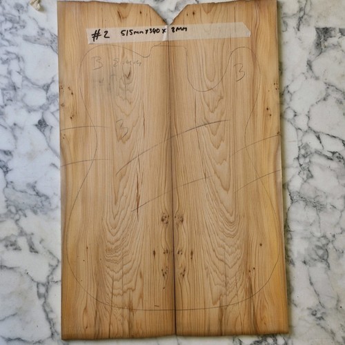 Bookmatched guitar drop top - bookmatched,