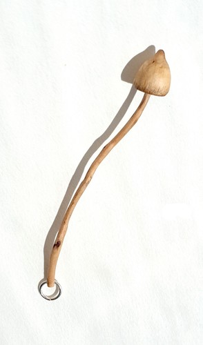 Collana con ciondolo fungo